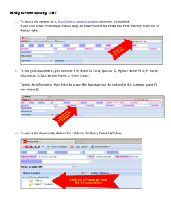 Nolij Grants Query QRC