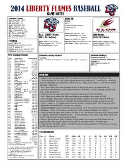 Complete Baseball Game Notes