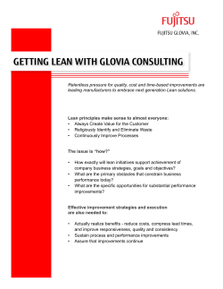 GloviaLeanConsulting