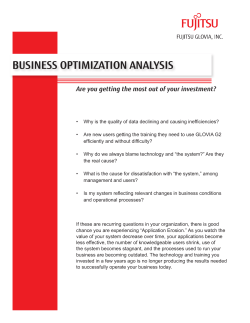 GloviaBusinessOptimizationAnalysisBooklet