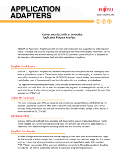 Application Adapters