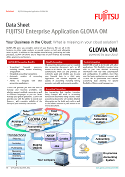 GLOVIA OM Accounting Integration