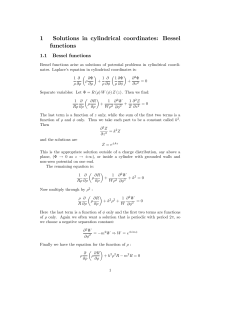 Bessel functions.