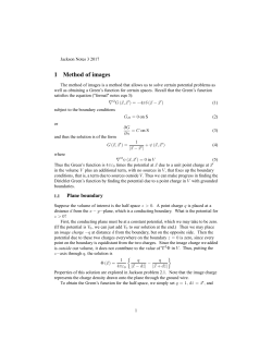 Derivation of potential