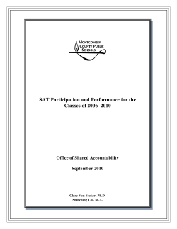 see the full report on MCPS' SAT performance