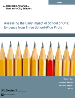 AssessingEarlyImpactSo1