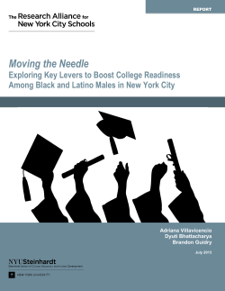 MovingTheNeedle Report