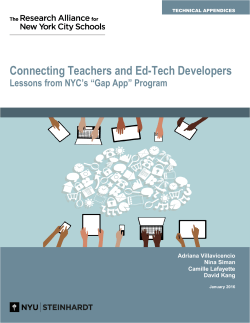 Technical Appendices