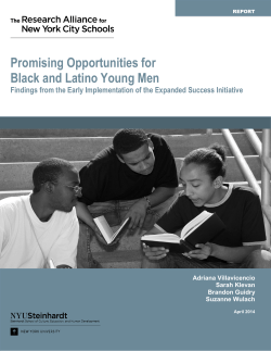 PromisingOpportunitiesforBlackandLatinoYoungMen April2014