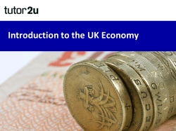 Download PDF of UK Economic Performance - An Introductory Overview