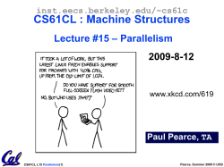 2009SuCS61C-L15-pp-p..