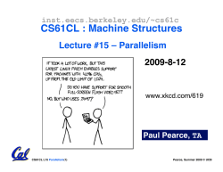 2009SuCS61C-L15-pp-p..