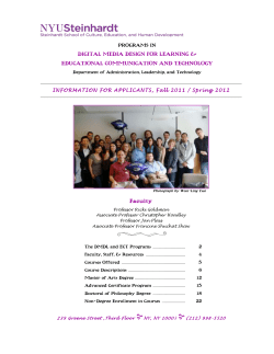 DMDL ECT Information for Applicants