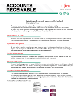 GloviaAccountsReceivable