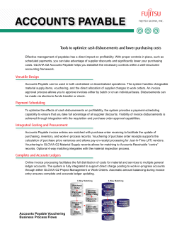 GloviaAccountsPayable