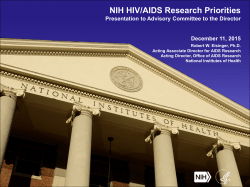 presented today to the ACD by OAR acting director Robert Eisinger