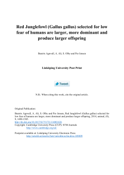 Even after just three generations, other traits had begun to change