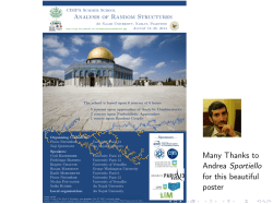 Introductory talk to the School