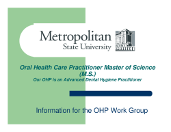 Metropolitan State University Presentation (PDF: 1.25MB/15 pages)