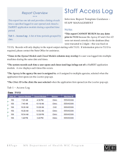Staff Access Logs (PDF)