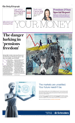 Dangers lurking in pensions freedom