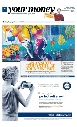 Could annuity still be best?