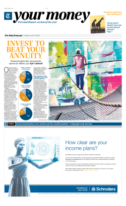 Invest to beat your annuity