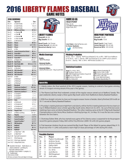 COMPLETE BASEBALL NOTES
