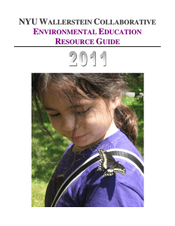 Guide to New York City's Environmental Education Resources
