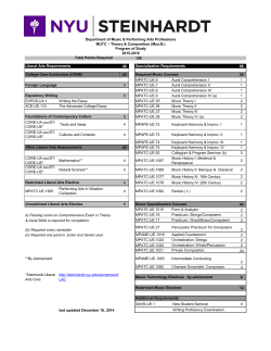 Theory and Composition (MUTC)
