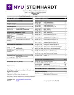 Instrumental Performance (MUSN)