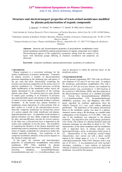 Structure and electrotransport properties of track-etched membranes modified by plasma polymerization of organic compounds