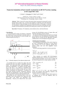 Numerical simulation of heat transfer mechanisms in RF-ICP torches running at low argon flow rates
