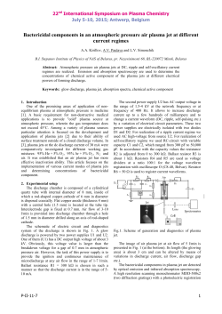 Bactericidal components in an atmospheric pressure air plasma jet at different current regimes