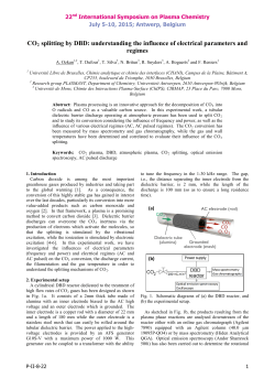 CO2 splitting by DBD: understanding the influence of electrical parameters and regimes