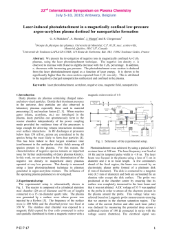 Laser-induced photodetachment in a magnetically confined low-pressure argon-acetylene plasma destined for nanoparticles formation
