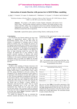 Interaction of atomic fluorine with porous low-k SiOCH films: modeling
