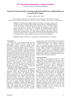 Numerical characterisation of strong magnetized inductively coupled plasmas at low pressure in argon