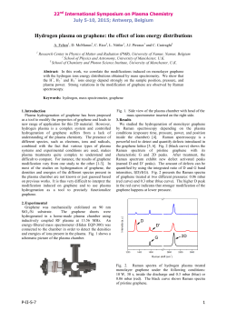 Hydrogen plasma on graphene: the effect of ions energy distributions