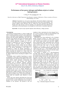 Performance of low-power nitrogen and helium arcjets at various back-pressures