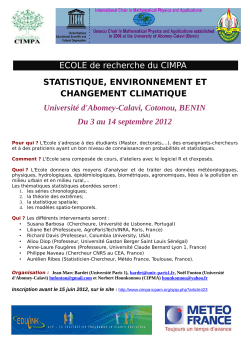 Affiche de l&rsquo;&eacute;cole