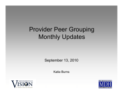 Slides for September 13 15, 2010, conference calls (PDF: 179KB/14 pages)
