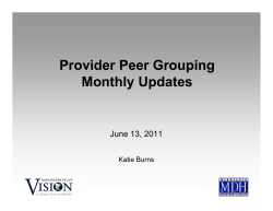 Slides for June 13, 2011, conference call (PDF: 150KB/23 pages)