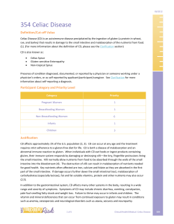 354 - Celiac Disease (PDF)