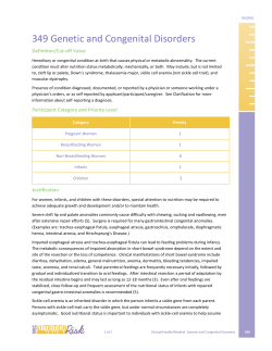 349 - Genetic and Congenital Disorders (PDF)
