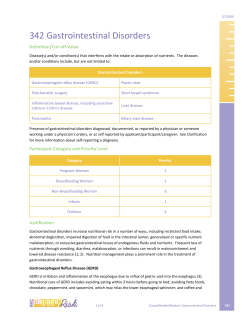 342 - Gastro-Intestinal Disorders (PDF)