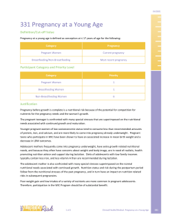 331 - Pregnancy at a Young Age (PDF)