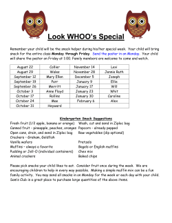 Star Student Schedule