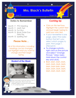 Newsletter Template