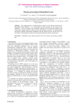 Plasma processing of biomedical waste